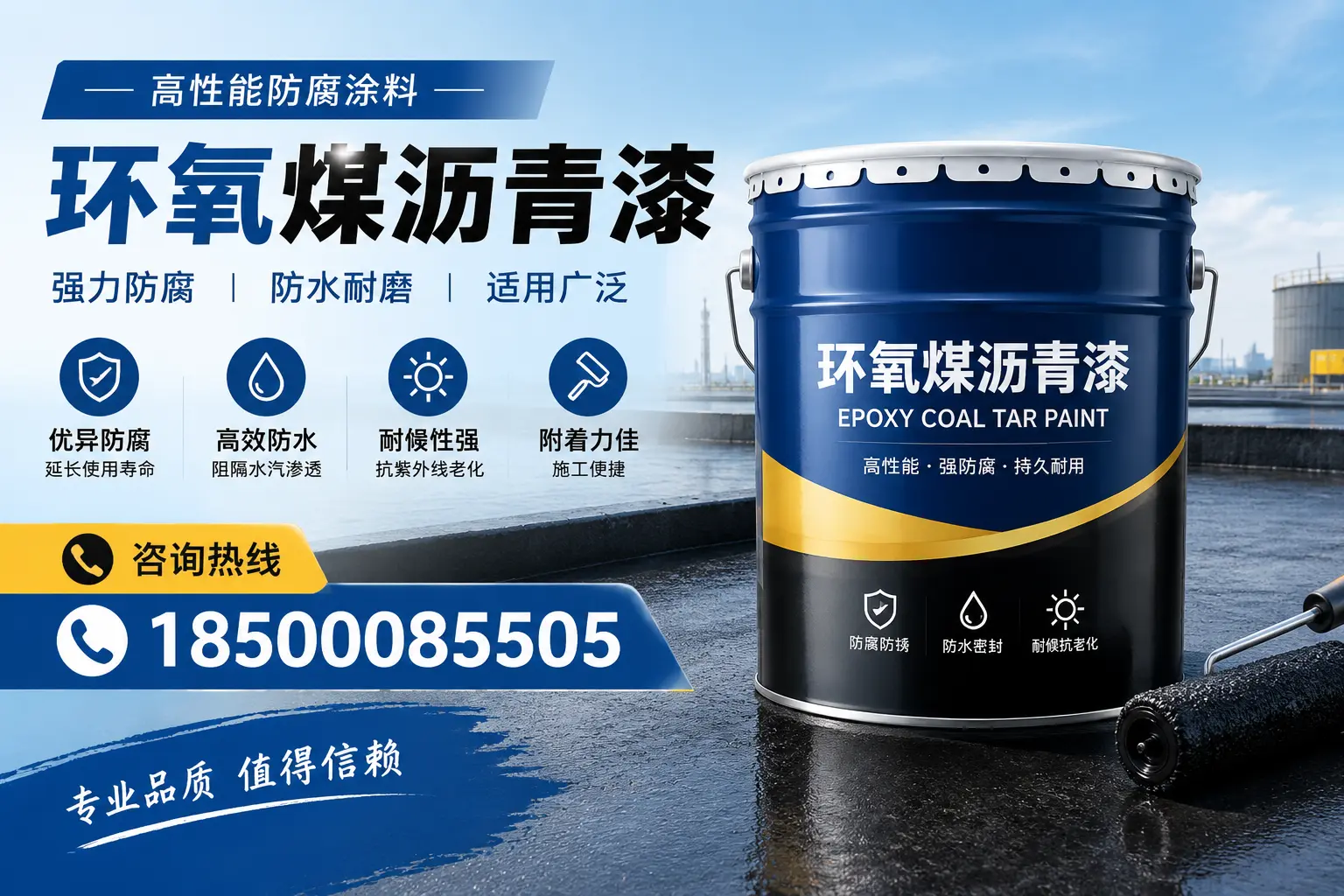 环氧煤沥青漆的主要成分与功能，大同用户深度了解