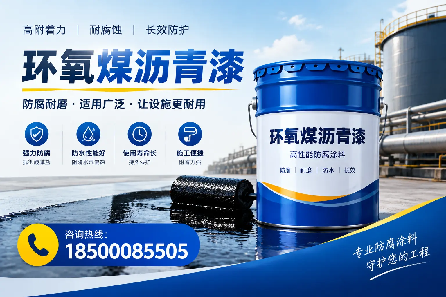 环氧煤沥青漆与其他涂料的对比分析，助力大同企业决策
