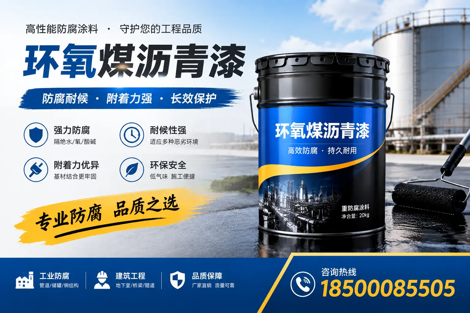 如何选择适合的环氧煤沥青漆？大同市场选型指南
